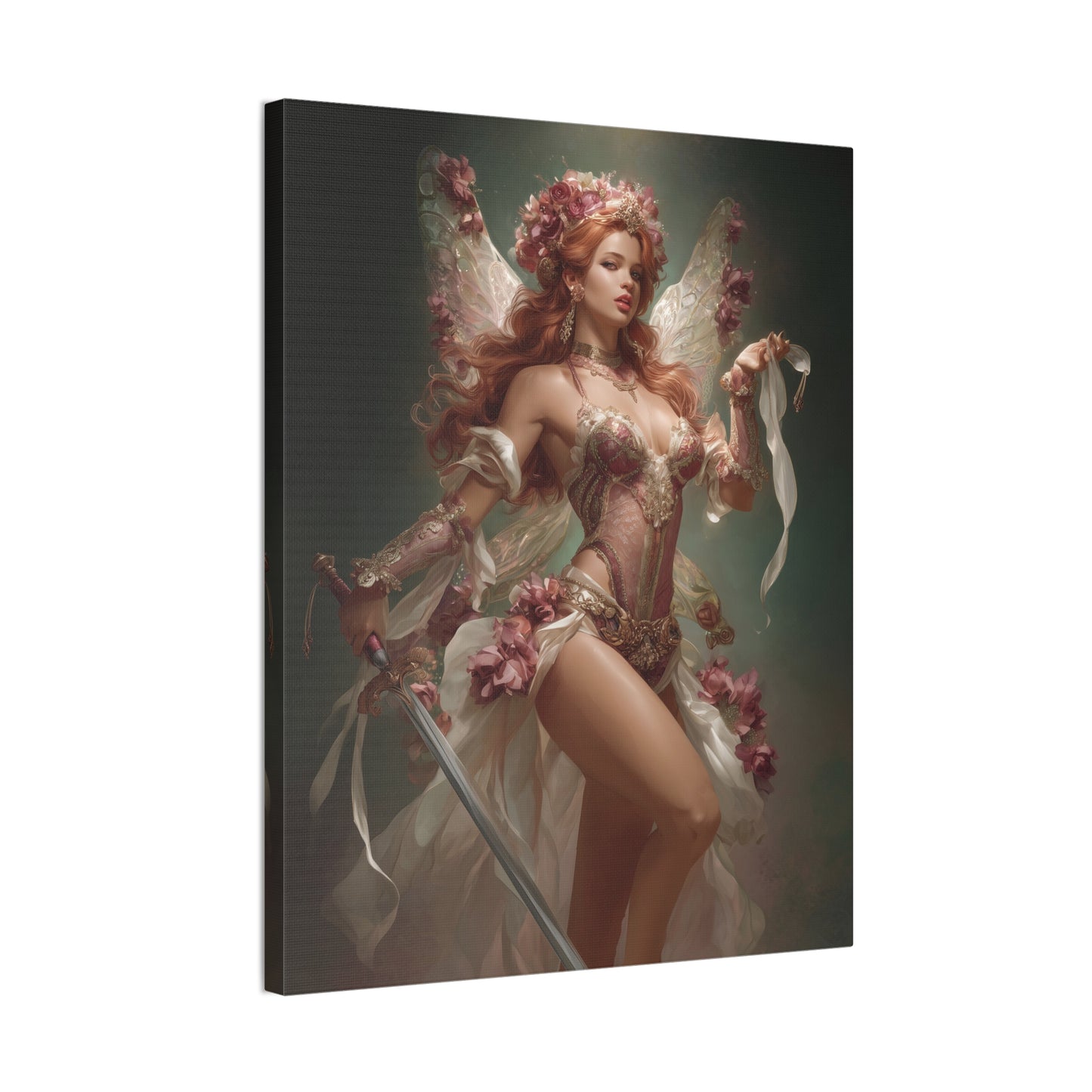 The Rose-Crowned Warrior--1aceswild.myshopify.com