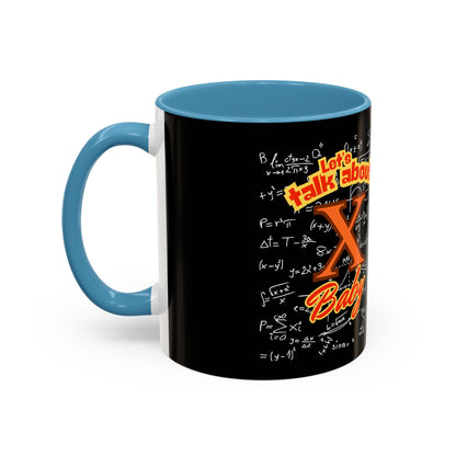 Math Lover Coffee Mug — "Solve For X = U + Me" Romantic Equation Design