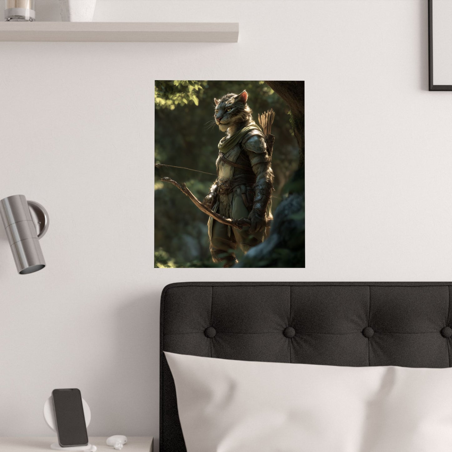 Tabaxi Ranger PAPER POSTER — Fantasy Art - Satin 210gsm