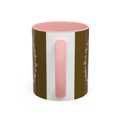 Mushroom Hunting Coffee Mug – "My Spore Time Is Spent" Rustic Forager Accent Mug