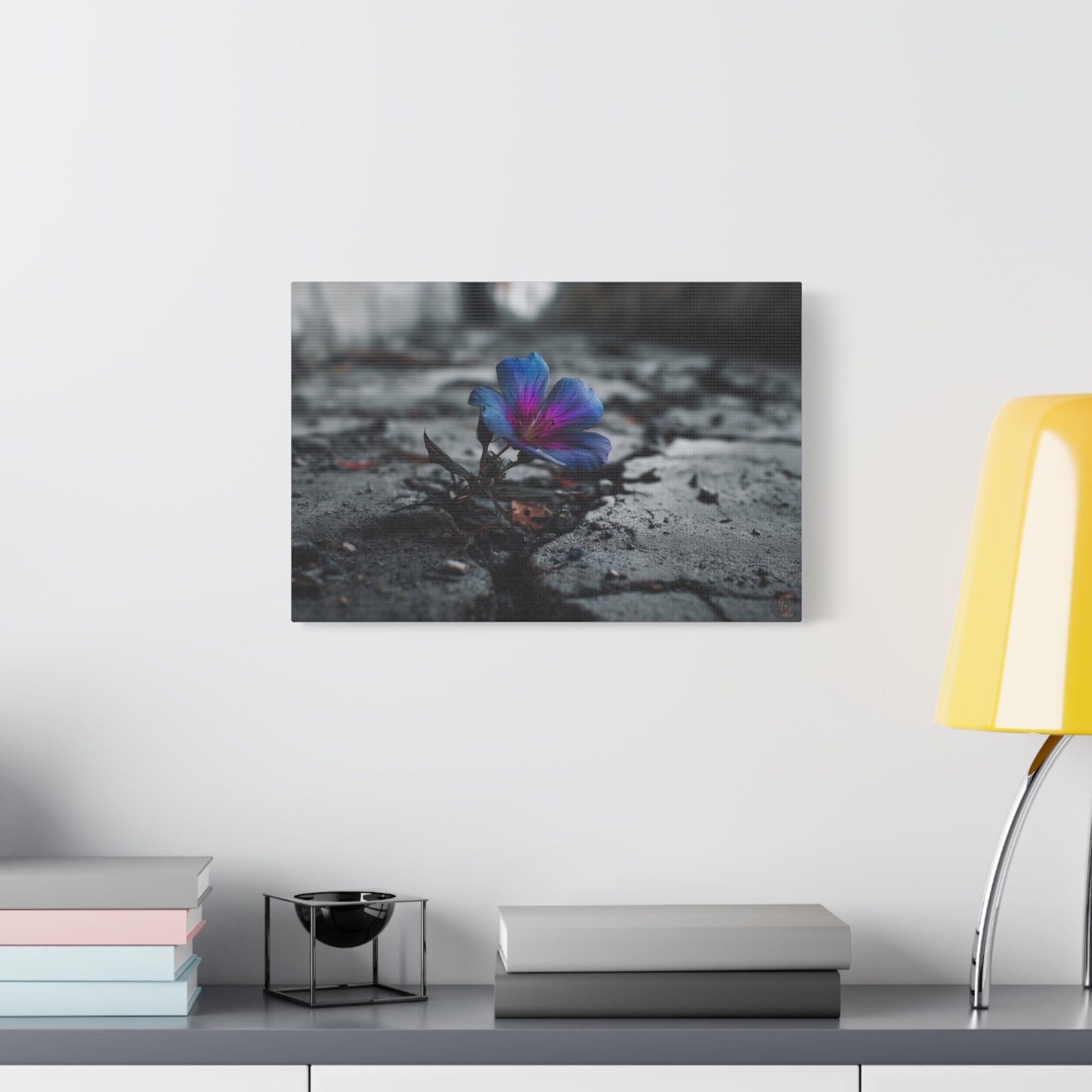 Resilient Bloom: Vibrant Macro Flower Photography, Landscape of Contrast--1aceswild.myshopify.com