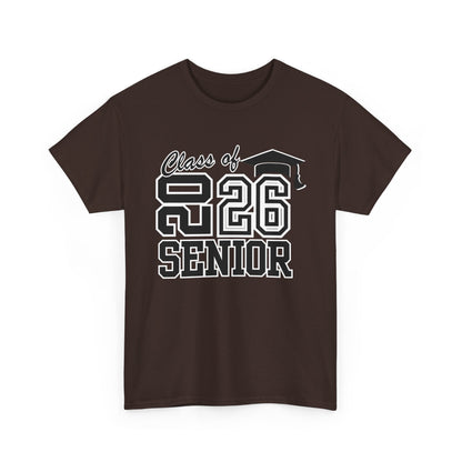 2026 Senior -Class of 2026 Graduation Tee, Unisex Heavy Cotton Shirt, Senior T-Shirt, Personalized Graduation Gift, Class Reunion Apparel, 2026 [...]