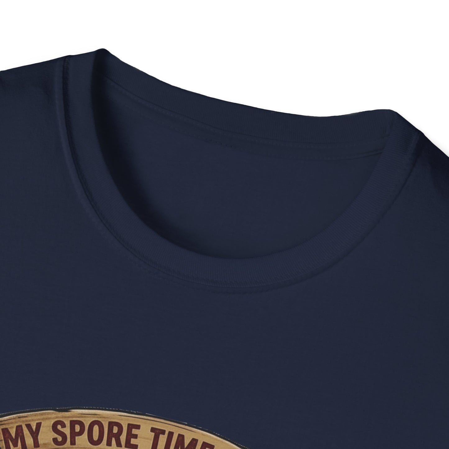 Mushroom Hunting T-Shirt — 'My Spore Time Is Spent' For Foragers & Outdoor Lovers
