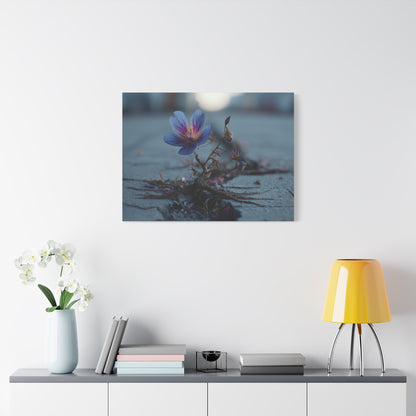 Defiance Through Concrete: Resilient Floral Macro, Urban Nature Photography--1aceswild.myshopify.com
