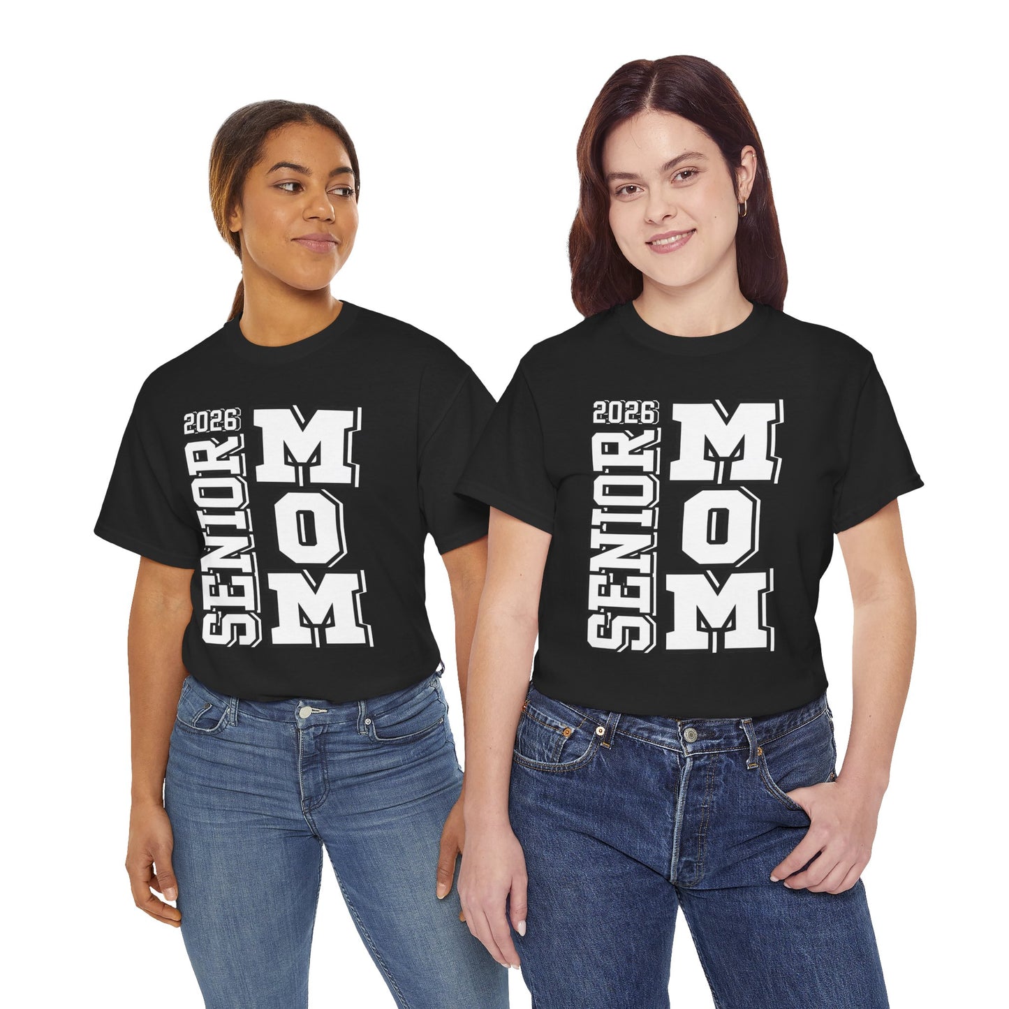 Senior Mom -Class of 2026 Graduation Tee, Unisex Heavy Cotton Shirt, Senior T-Shirt, Personalized Graduation Gift, Class Reunion Apparel, 2026 [...]
