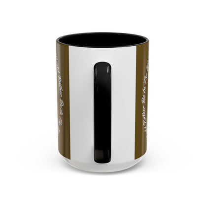 Mushroom Hunting Coffee Mug – "My Spore Time Is Spent" Rustic Forager Accent Mug