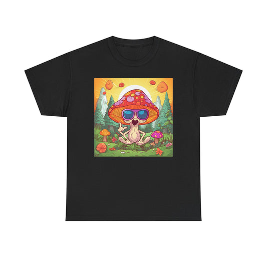 Whimsical Mushroom Tee,