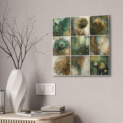 Natures Green Series #2 -Artistic Nature Canvas Wall Art, Plant Decor, Botanical Prints, Home Decor, Eco-Friendly Gift