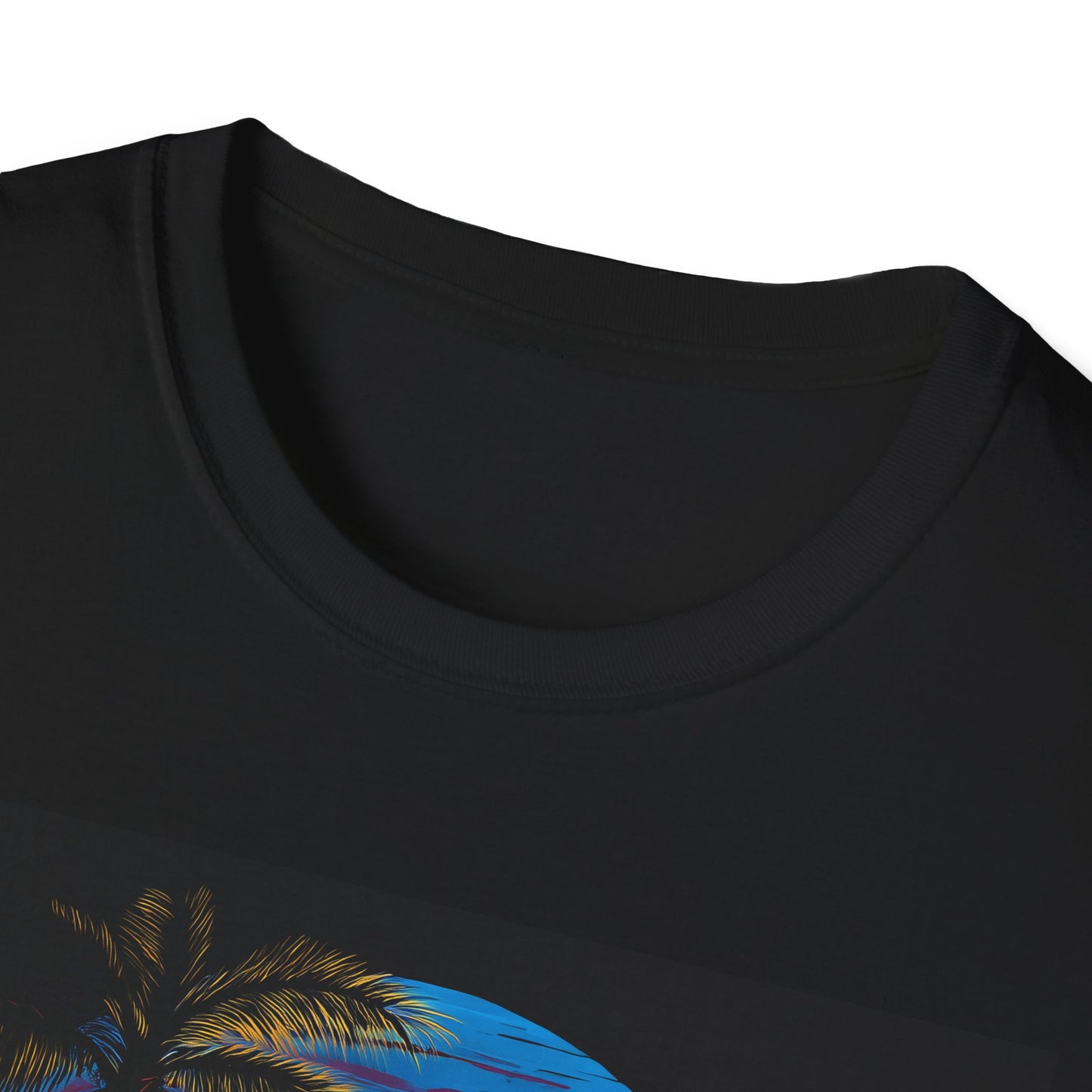 Aloha T-Shirt - Tropical Sunset Palm Beach Graphic Tee