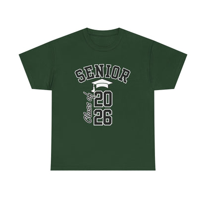 Class of 2026 Graduation Tee, Unisex Heavy Cotton Shirt, Senior T-Shirt, Personalized Graduation Gift, Class Reunion Apparel, 2026 [...]