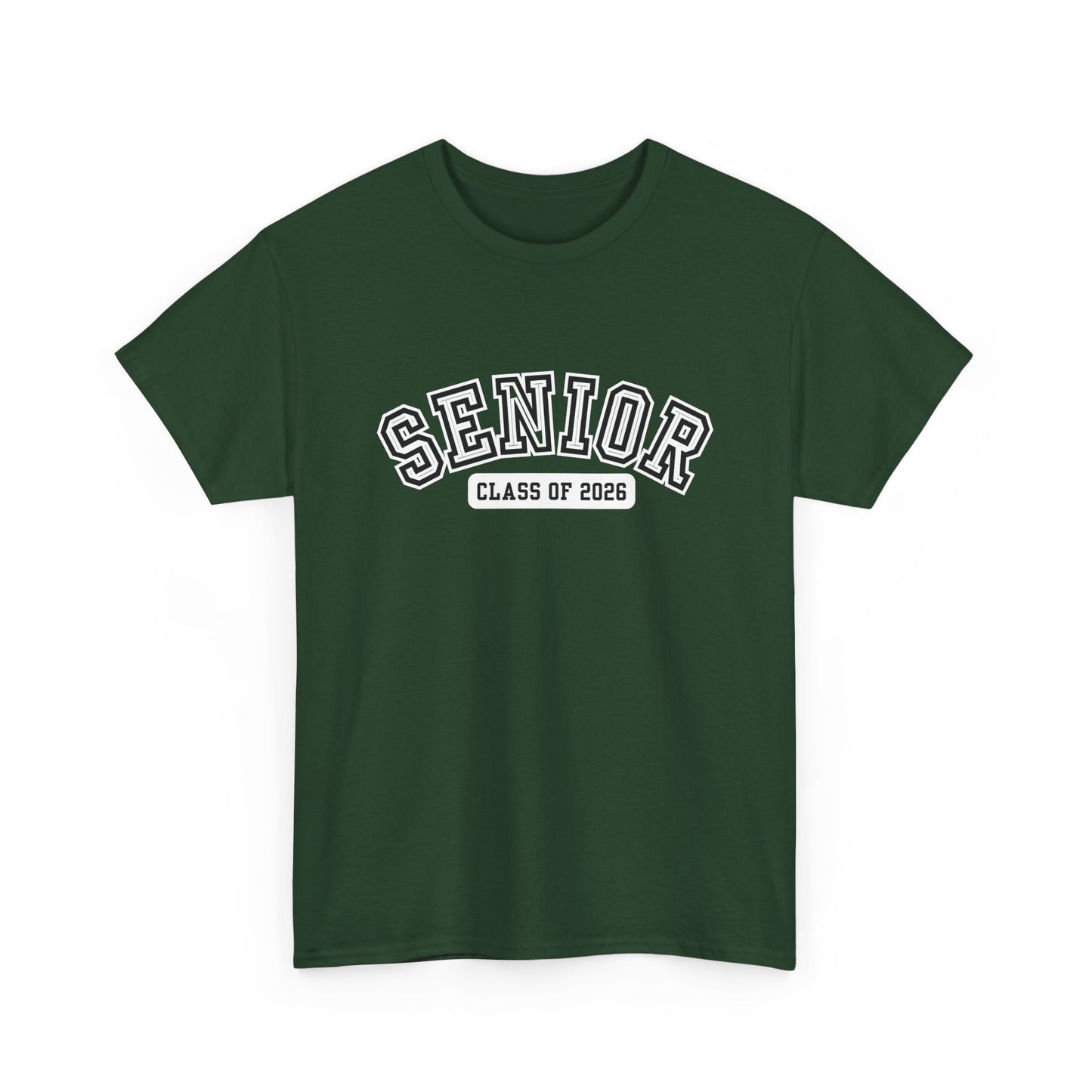 Senior 2026 -Class of 2026 Graduation Tee, Unisex Heavy Cotton Shirt, Senior T-Shirt, Personalized Graduation Gift, Class Reunion Apparel, 2026 [...]