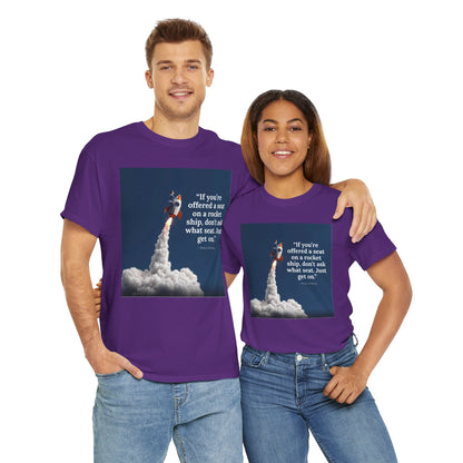 Inspiring Quote T-Shirt, Motivation Tee, Gift for Dreamers, Casual Wear, Everyday Comfort, Perfect for Graduations