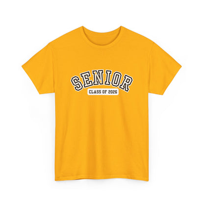 Senior 2026 -Class of 2026 Graduation Tee, Unisex Heavy Cotton Shirt, Senior T-Shirt, Personalized Graduation Gift, Class Reunion Apparel, 2026 [...]