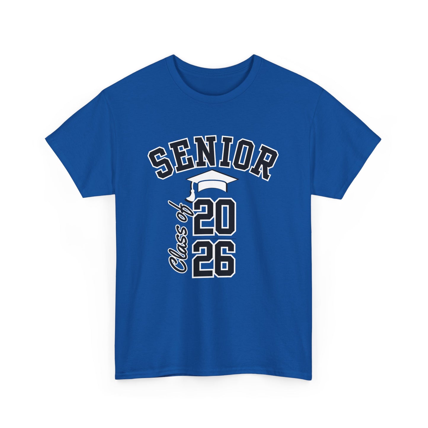 Class of 2026 Graduation Tee, Unisex Heavy Cotton Shirt, Senior T-Shirt, Personalized Graduation Gift, Class Reunion Apparel, 2026 [...]