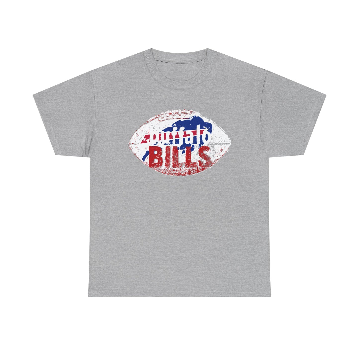 Buffalo Bills Football -Unisex Heavy Cotton Tee - Sports T-Shirt, NFL Fan Gear, Game Day Apparel, Gift for Him/Her, Athletic Wear
