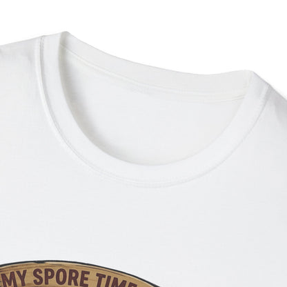 Mushroom Hunting T-Shirt — 'My Spore Time Is Spent' For Foragers & Outdoor Lovers