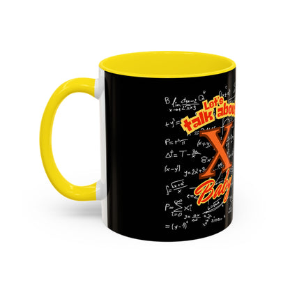 Math Lover Coffee Mug — "Solve For X = U + Me" Romantic Equation Design